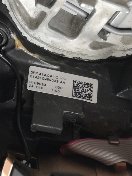 Cupra OE 5FF419091C, DWP542902OE Спортивне шкіряне мультифункціональне кермо Cupra Terramar 5FF419091C