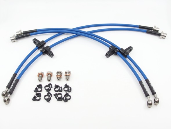 Pizza Brakes Przewody hamulcowe w oplocie Toyota Celica ST202 Гальмівні дроти в обплетенні Toyota Celica ST202