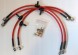 Pizza Brakes Przewody hamulcowe w oplocie Toyota Celica ST202 Гальмівні дроти в обплетенні Toyota Celica ST202