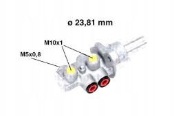 Metelli 05-0683 MET/BOX Гальмівний насос METELLI FIAT BRAVO II 1.4 16V (198