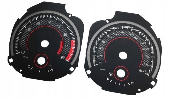 Moman 0089688082911 Ford Mustang ROUSH Style циферблати KMH MoMan