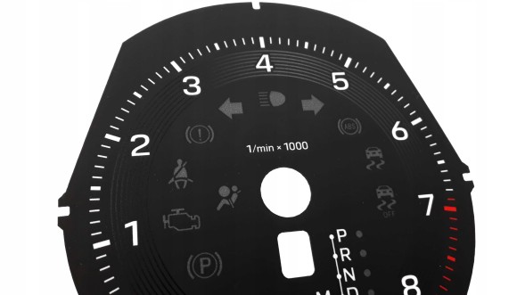 Moman 0089688096987 Porsche Macan 2021+ циферблати лічильника годинники MPH KMH перетворення США