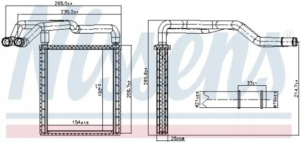 Nissens 77650 Обігрівач 77650 nissens hyundai i20 ii (gb, ib)