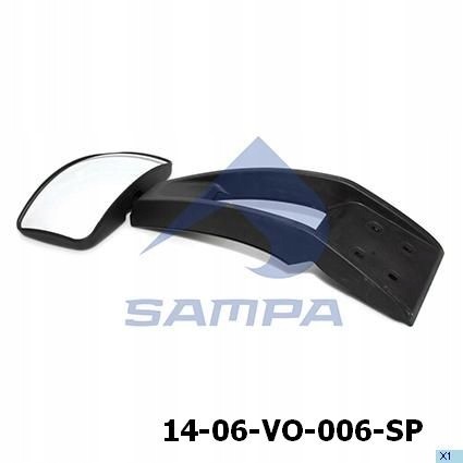 Sampa ДЗЕРКАЛО ПЕРЕДнє RENALUT VOLVO DAF 725x319x126 20849837
