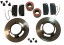 Aixam 734-251/30+318-/*2 Гальмівний диск Aixam до 2010 City 721 400 172мм+блоки+підшипник комплект