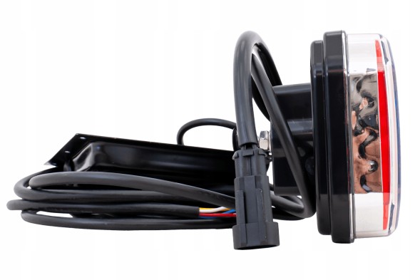 WAŚ W150DD 1123 DD L/P O12 Світлодіодна задня лампа 6 функцій для причепа напівпричепа лафета динамічний напрямок