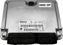 Opel OE Контролер двигуна Opel 90589736LS 0281001670