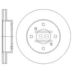 SD4225 SANGSIN Гальмівний диск
