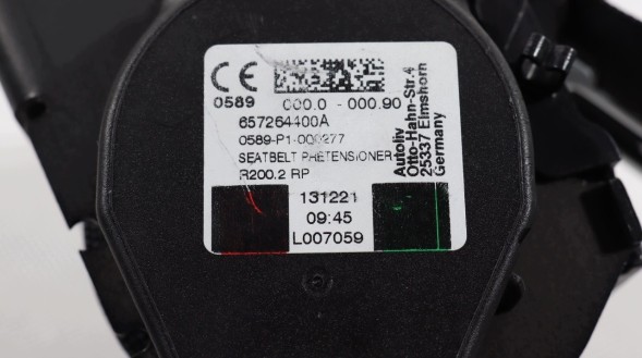 Китай POZNEX Ремінь безпеки Tesla Model Y задній правий натягувач 1616501-E1-B