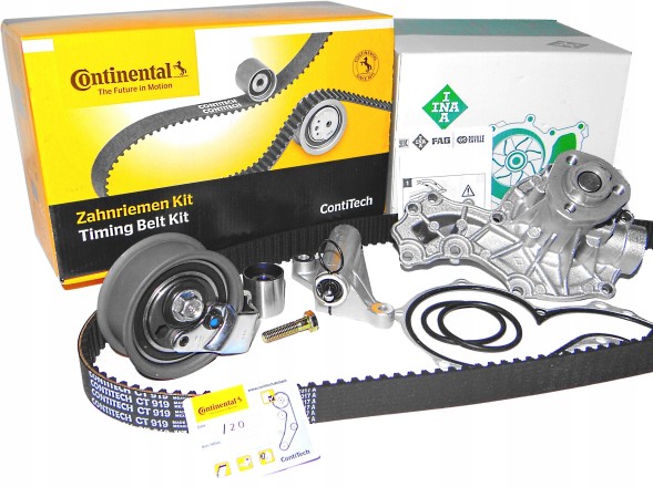 Contitech CT919K2/GT357,45/GT357.20/538035310TF ГРМ CONTI, ПОМПА INA AUDI A4 A6 PASSAT 1.8 1.8T