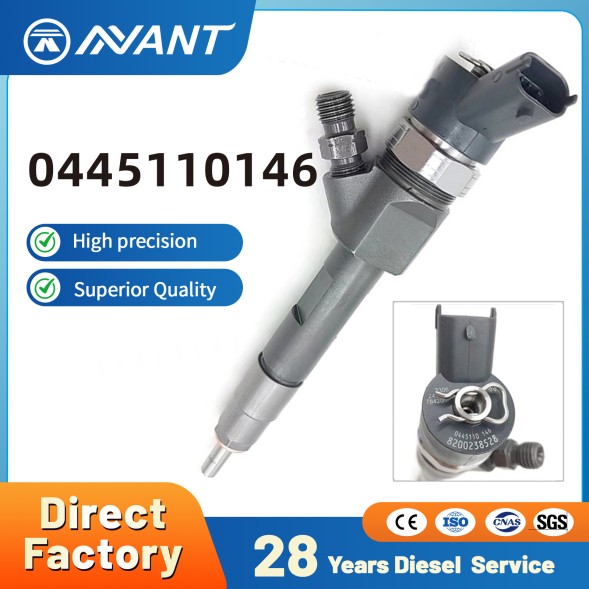 NANT Diesel Fuel Injector Engine Assembly Injection Valves with Strict Pre-Shipment Testing 0445110146