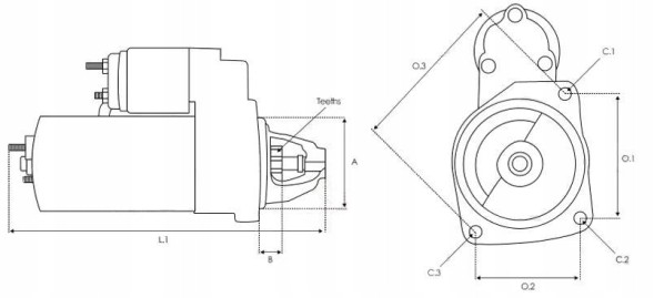 AS-PL S5210 Стартер as-pl s5210