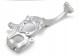 TOPGER ZW-VW-1222 Передній лівий поворотний кулак TOPGER для Audi A4 B8/Q5, замінник