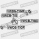 Febest VWDS-TIGF Febest шарнірна муфта кардана