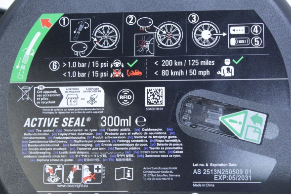 BMW OE 5B50A80 71105B50A80 НАБІР ДЛЯ РЕМОНТУ ШИН З ВБУДОВАНИМ КОМПРЕСОРОМ BMW MINI 5B50A80