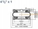 Китай 9801G Привід сильфонний 4 1/2''x1 серії DUNLOP