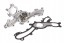 AD BRAKE VIC-290068 Насос охолоджуючої рідини для LEXUS ES, GS, LC, LS, RX; TOYOTA CAMRY,