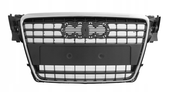 AutoDor A4178_1 Муляж решітки радіатора AutoDor сріблястий для Audi A4 B8 (2007-2011) передній