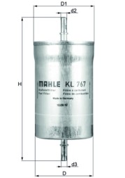 KL767 MAHLE ORIGINAL Фільтр палива