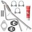 Ferroz FRZ-I6P76C7L2D1U4Z4 Вихлопна труба Ford Fiesta V 5 MK5 01 - 08 1.25 1.4 Хетчбек