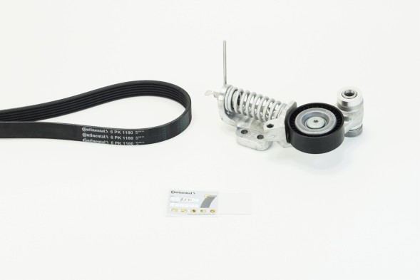 V-maxzone Part VIC-155650 Комплект поліклинового ременя 6 PK 1180 K5 для VOLVO S60 II, S60 III, S80 II,