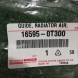 Toyota OE 16595-0T300, XYL870 Toyota CHR C-HR I 2016+ Повітряне кермо Ліва Впускна НОВА OE 16595-0T300