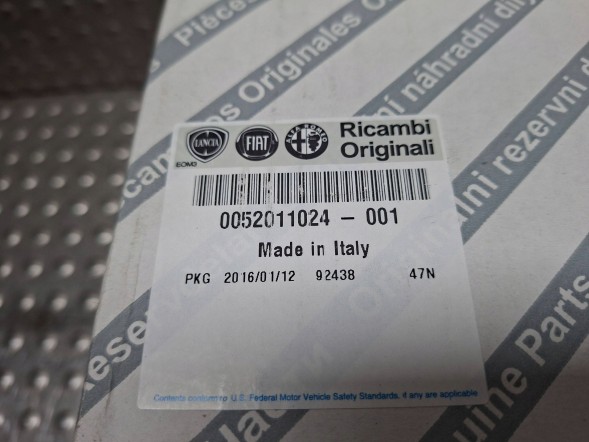 Fiat OE S26337997 КОРПУС ПАЛИВНОГО ФІЛЬТРА З ПІДІГРІВОМ UFI 52011024 FIAT 500 X 1.6 MJET 2016-