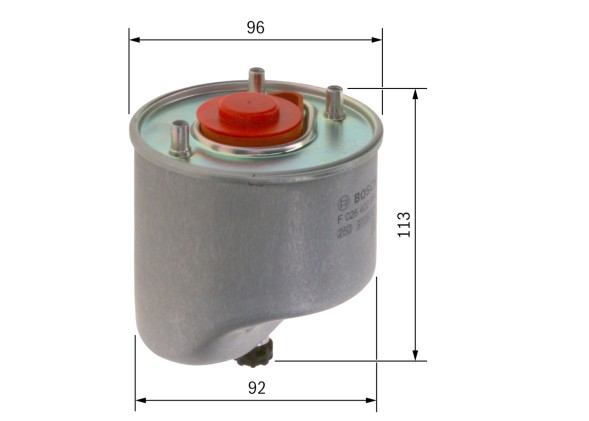 F026402864 BOSCH Фільтр паливний