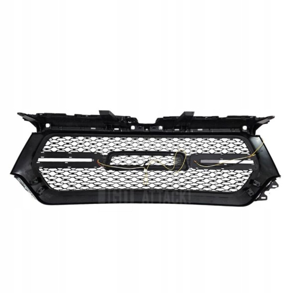 Китай JGD-RAM19-UGLEDMB Решітка-імітація бампера з LED + Поворотники - Матова DODGE RAM 1500 2019-2023