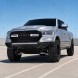 Китай JGD-RAM19-UGLEDMB Решітка-імітація бампера з LED + Поворотники - Матова DODGE RAM 1500 2019-2023