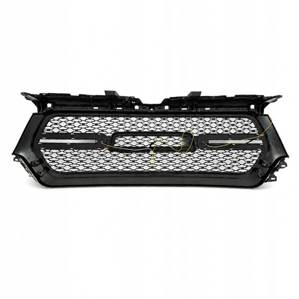 Китай JGD-RAM19-UGLEDMB Решітка-імітація бампера з LED + Поворотники - Матова DODGE RAM 1500 2019-2023