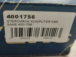 Saab OE КОНТРОЛЕР ABS SAAB 9000 1988-1990 4001756 / 10.0901-0082.4
