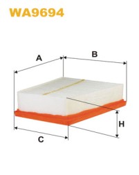 WA9694 WIX FILTERS Фільтр повітряний