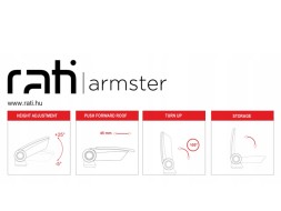Rati 65.V01615 Підлокітник armster 3 hyundai i20 2014-2020 рр