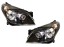 Inn 5509093E+5509103E Передні фари Opel Astra H чорні галогенні електричні