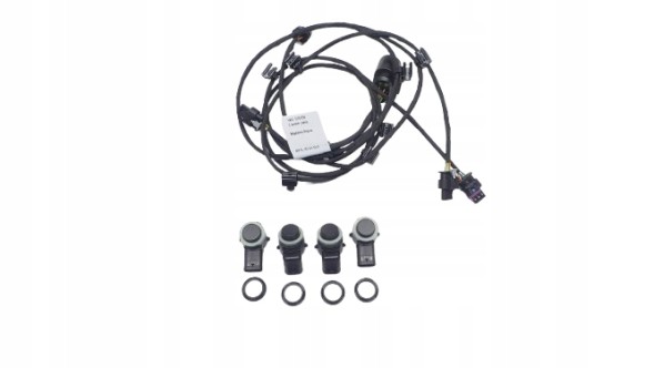 VAG-SYSTEM 5F0971095A WIĄZKA CZUJNIKI НОВИЙ ЖГУТ ПРОВОДІВ 4 PDC SEAT LEON 5F0 971 095 A ДАТЧИКИ 5Q0919275C 5Q0919275B