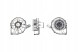 Hella 102511281 HEL Hel8ew 009 157-131 повітродувний двигун vw polo 00- + помічник водія #33