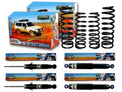 EFS WHWKMD АМОРТИЗАТОРИ ПРУЖИНИ ПІДВІСКИ LIFT 2'' ДЮЙМИ JEEP CHEROKEE WH1 WK1 MED