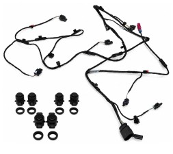 Audi OE 83H971085BN 83H971085 BN TAB 010 889 GA audi q3 f3 wiązka zderzaka przód 83h971085bn czujniki pdc instalacja przedniego zderzaka oem oe audi q3 КОМПЛЕКТ ПРОВОДКИ ПЕРЕДНЬОГО БАМПЕРА AUDI Q3 F3 83H971085BN + ДАТЧИКИ PDC OEM
