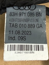 Audi OE 83H971085BN 83H971085 BN TAB 010 889 GA audi q3 f3 wiązka zderzaka przód 83h971085bn czujniki pdc instalacja przedniego zderzaka oem oe audi q3 КОМПЛЕКТ ПРОВОДКИ ПЕРЕДНЬОГО БАМПЕРА AUDI Q3 F3 83H971085BN + ДАТЧИКИ PDC OEM