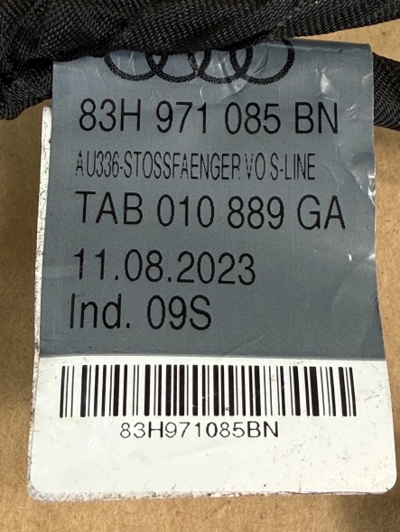 Audi OE 83H971085BN 83H971085 BN TAB 010 889 GA audi q3 f3 wiązka zderzaka przód 83h971085bn czujniki pdc instalacja przedniego zderzaka oem oe audi q3 КОМПЛЕКТ ПРОВОДКИ ПЕРЕДНЬОГО БАМПЕРА AUDI Q3 F3 83H971085BN + ДАТЧИКИ PDC OEM
