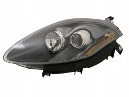 Depo 3031092E MHM TUNING. Фара передня чорна Depo Fiat Bravo II 2 Lift Fl Lci 2010-2014 L