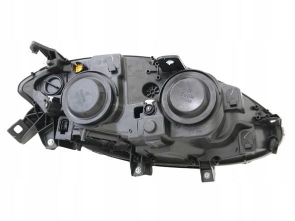 Depo 3031092E MHM TUNING. Фара передня чорна Depo Fiat Bravo II 2 Lift Fl Lci 2010-2014 L