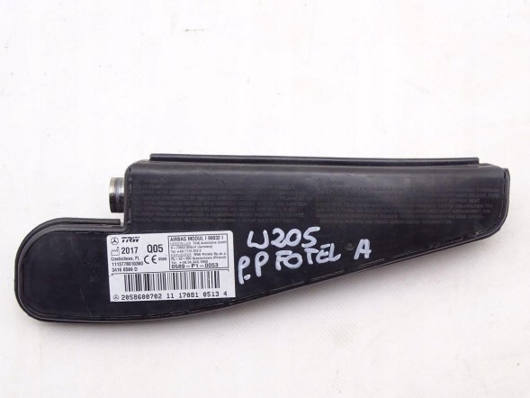 Mercedes-Benz OE 2058600702 GBI_BMW V MERCEDES C-КЛАС W205 14-21 ПОДУШКА AIRBAG СИДІННЯ ПРАВА ОРИГІНАЛ НОВА