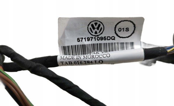Volkswagen OE 571971095DQ, DWP571971095DQOE Джгут проводів переднього бампера VW Tiguan III 571971095DQ Новий оригінал