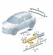 Volkswagen OE 5NA854940AFRYP_VAG Нижня хромована накладка передніх дверей VW Tiguan 15- Seat Tarraco 18- ПРАВА