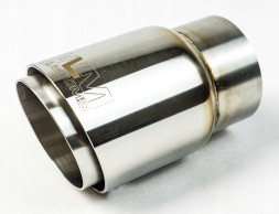 WLM Customs WLM-CH90DWS Кінець витяжки WLM 90мм двошаровий косий