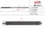 MSG VW213C Планка зубчаста рульової передачі VW Transporter T4 90-03