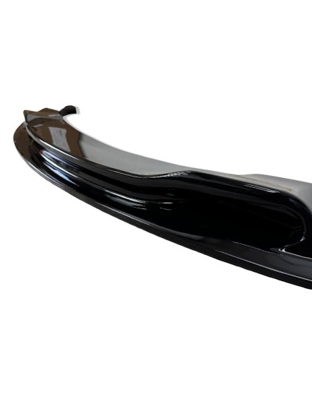 Китай splitter_f30_vstyle Передній сплітер (накладка) BMW F30 F31 M-Pakiet V-Style Чорний Глянець