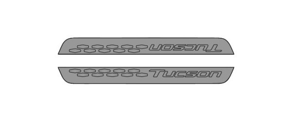 Hyundai OE N7450ADE01ST Hyundai Tucson (2020-) Накладки на передні двері